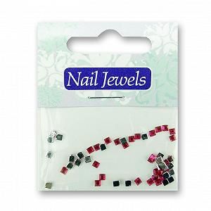 Акриловые стразы Квадрат EigenArt Розовый - Фото 1