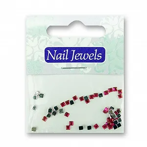 Акриловые стразы Квадрат EigenArt Розовый - Фото 1