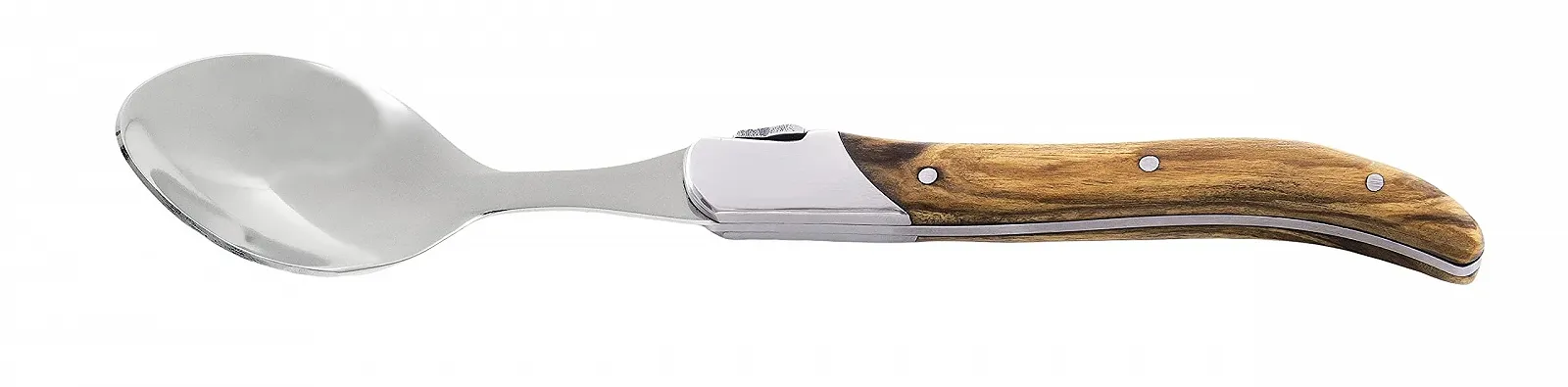 Ложка супова Laguiole Style de Vie Luxury Line, набір 6 шт., оливкове дерево, фото №4 Ложка супова Laguiole Style de Vie Luxury Line, набір 6 шт., оливкове дерево, фото №4