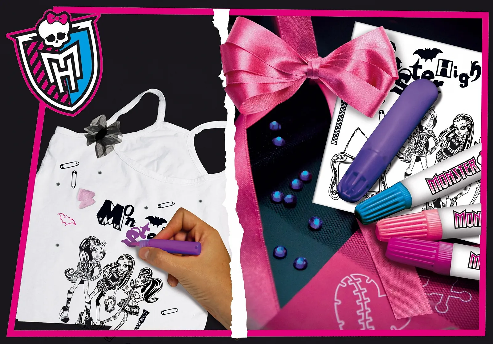 Аксесуари для моди Clementoni Monster High 69986.5, фото №2 Аксесуари для моди Clementoni Monster High 69986.5, фото №2