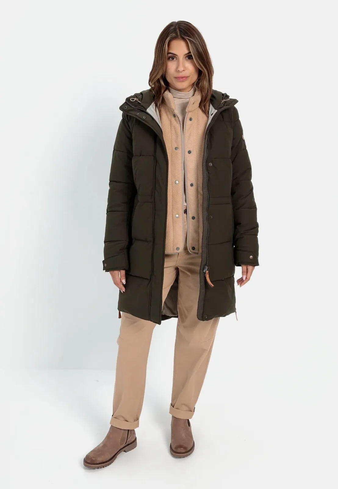 Жіноча Куртка camel active Пухова стьобана, фото №4 Жіноча Куртка camel active Пухова стьобана, фото №4