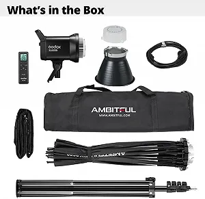 Комплект студийного света Godox SL60IID Bluetooth Черный synthetic.ua - Фото 1