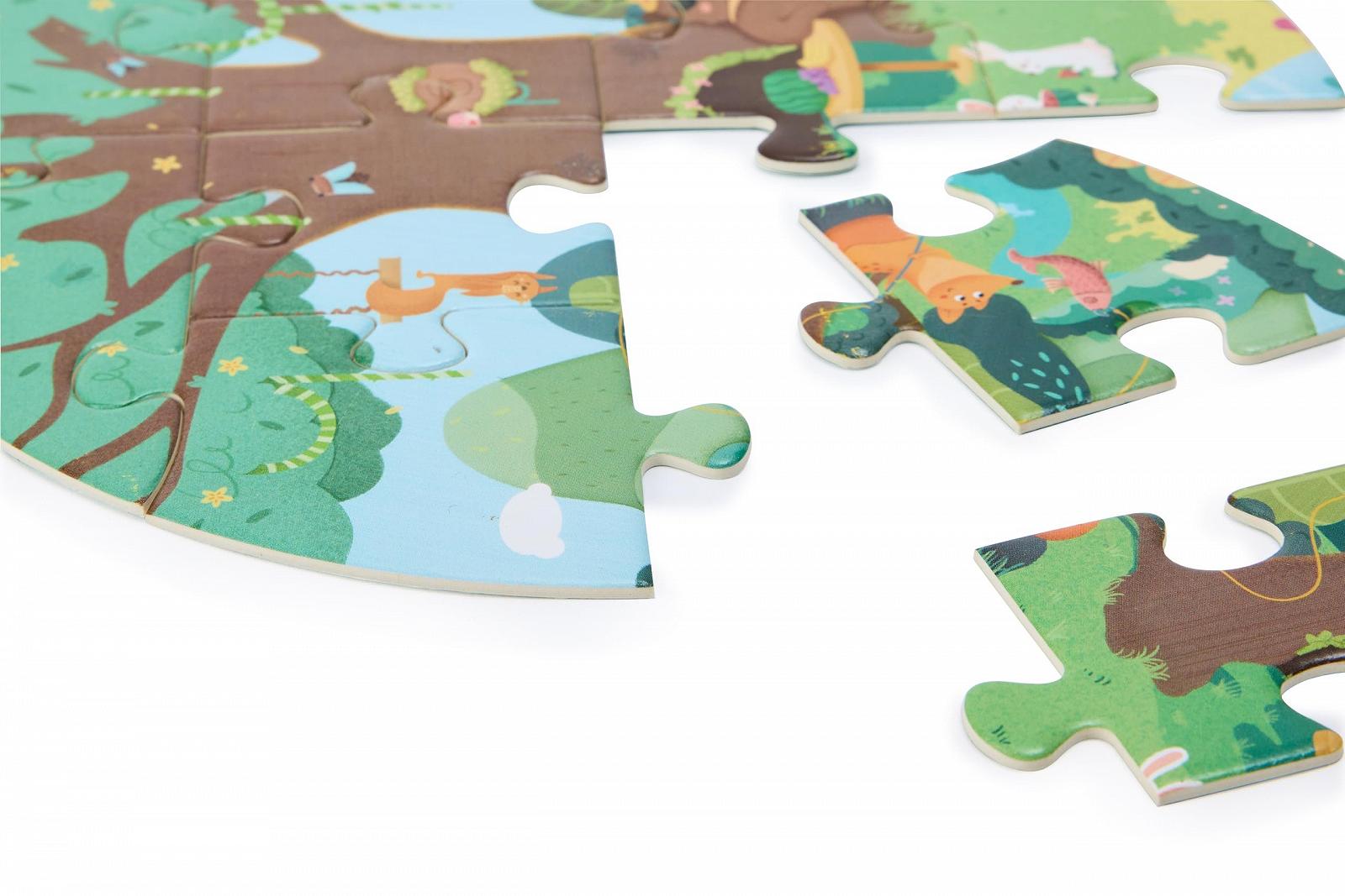 Набір багатошарових пазлів 4 Seasons 10, 12, 16 та 18 елементів, фото №9