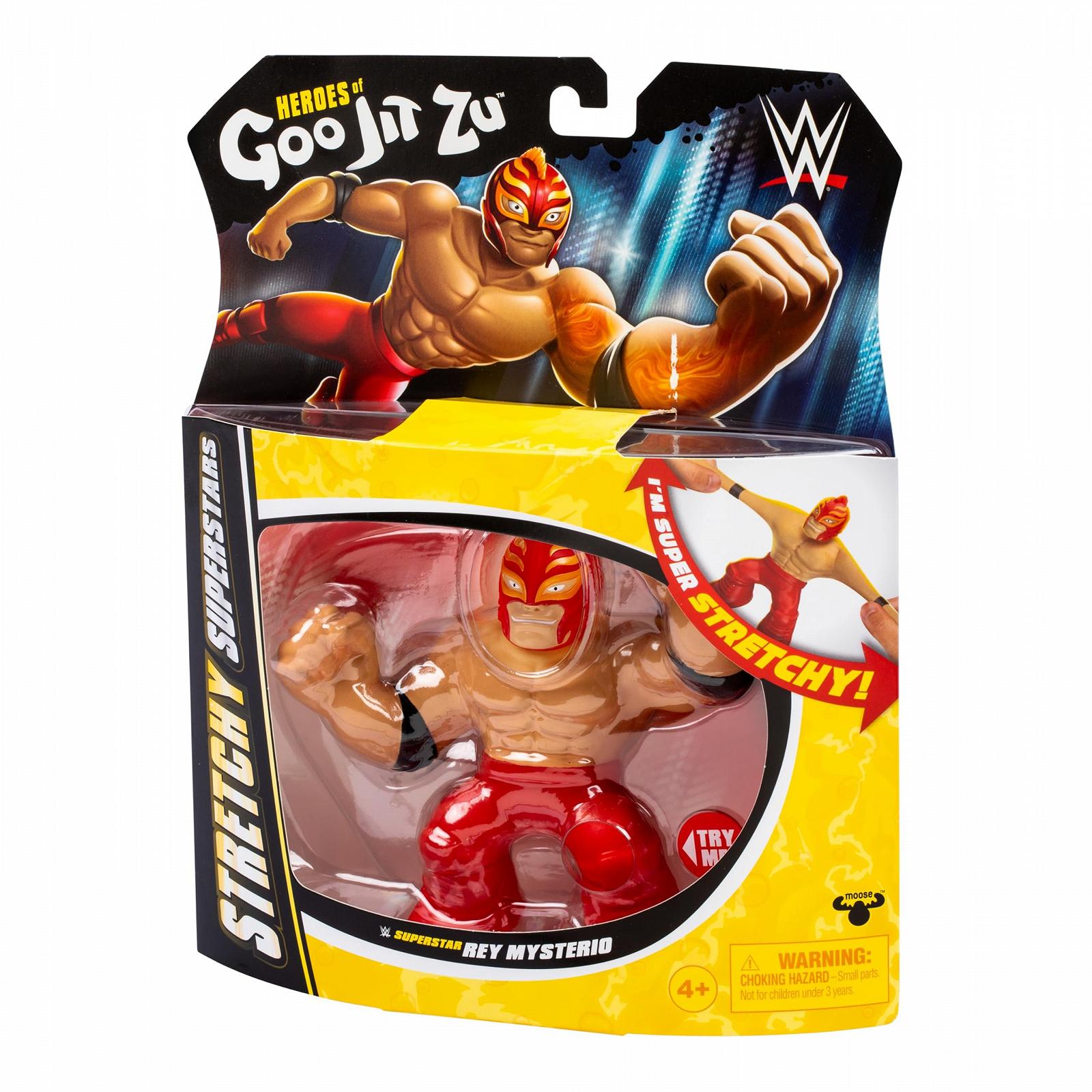 Фігурка Heroes of Goo Jit Zu WWE Rey Mysterio Еластичний, фото №6