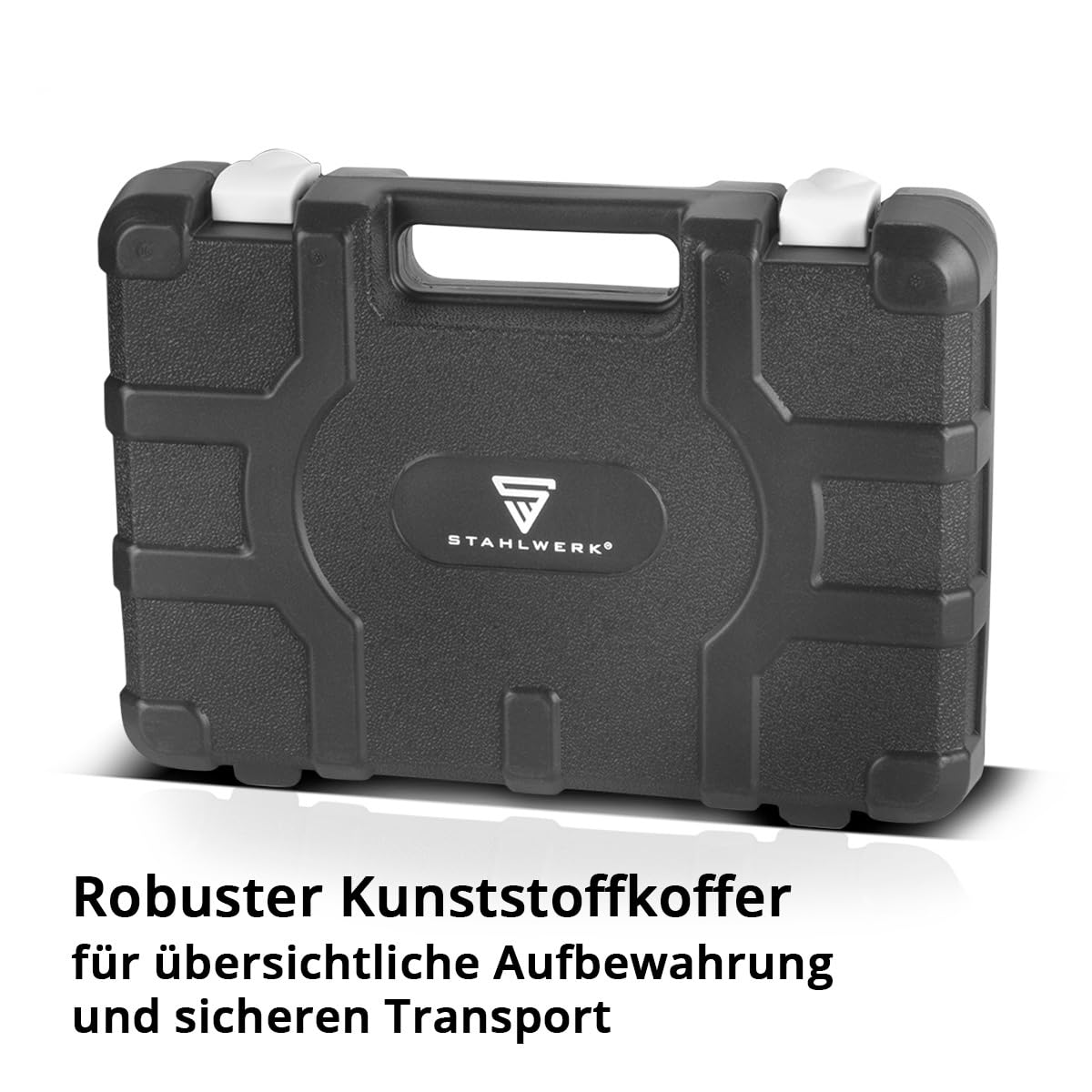 Ящик для инструментов STAHLWERK DIY HTS-66 ST Tool Box 65-предметный набор инструментов Отвертки Держатель для бит И набор бит, фото №4
