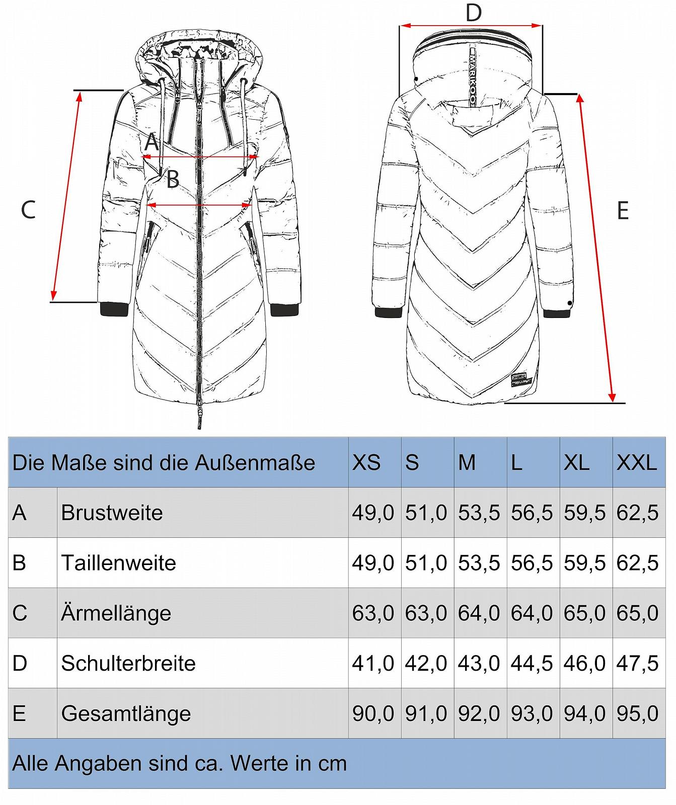 Зимове пальто MARIKOO Armasa Жіноче Тепле стьобане, фото №9 Зимове пальто MARIKOO Armasa Жіноче Тепле стьобане, фото №9