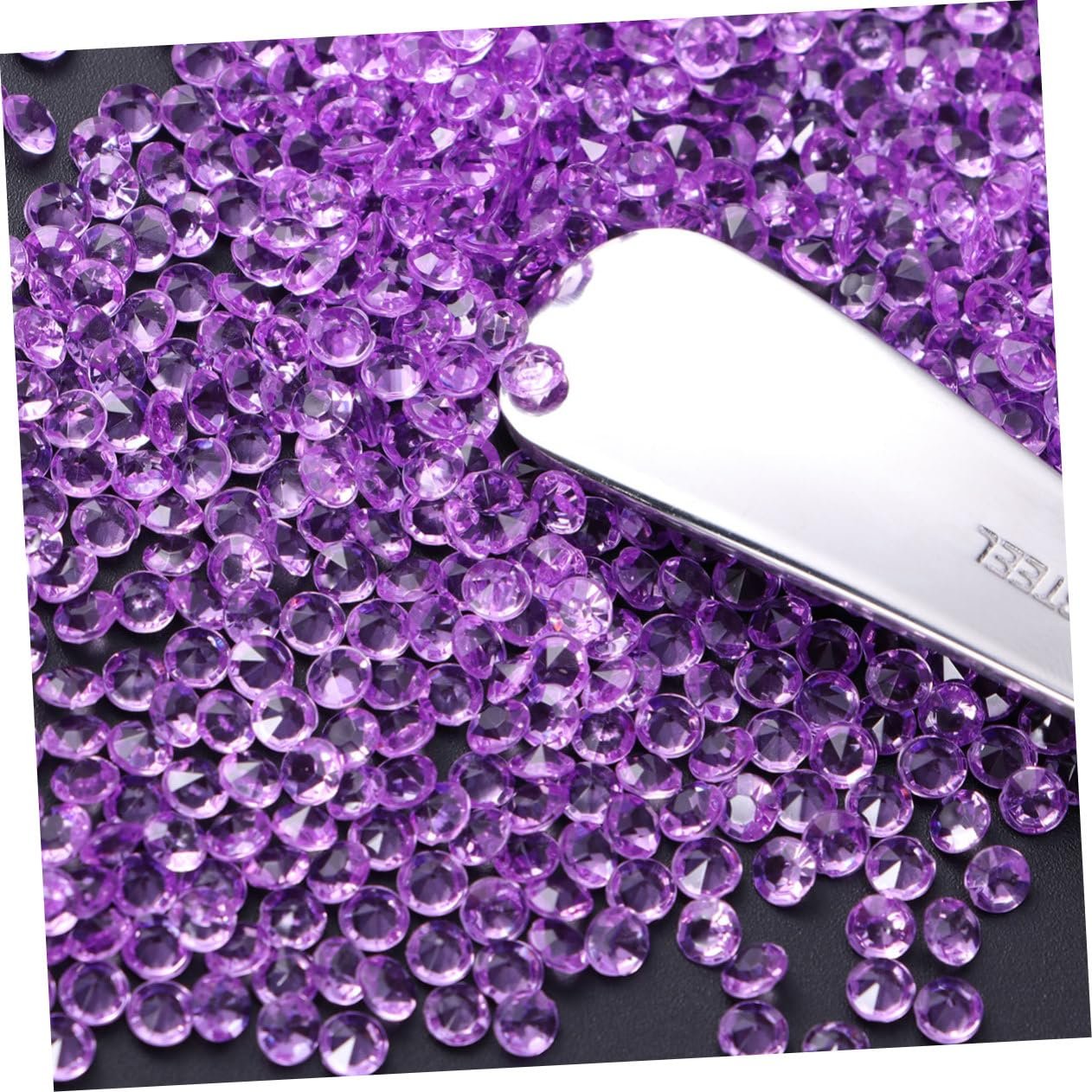 Камень для ногтей IMIKEYA Круглый Розовое золото, 2000 шт, фото №2