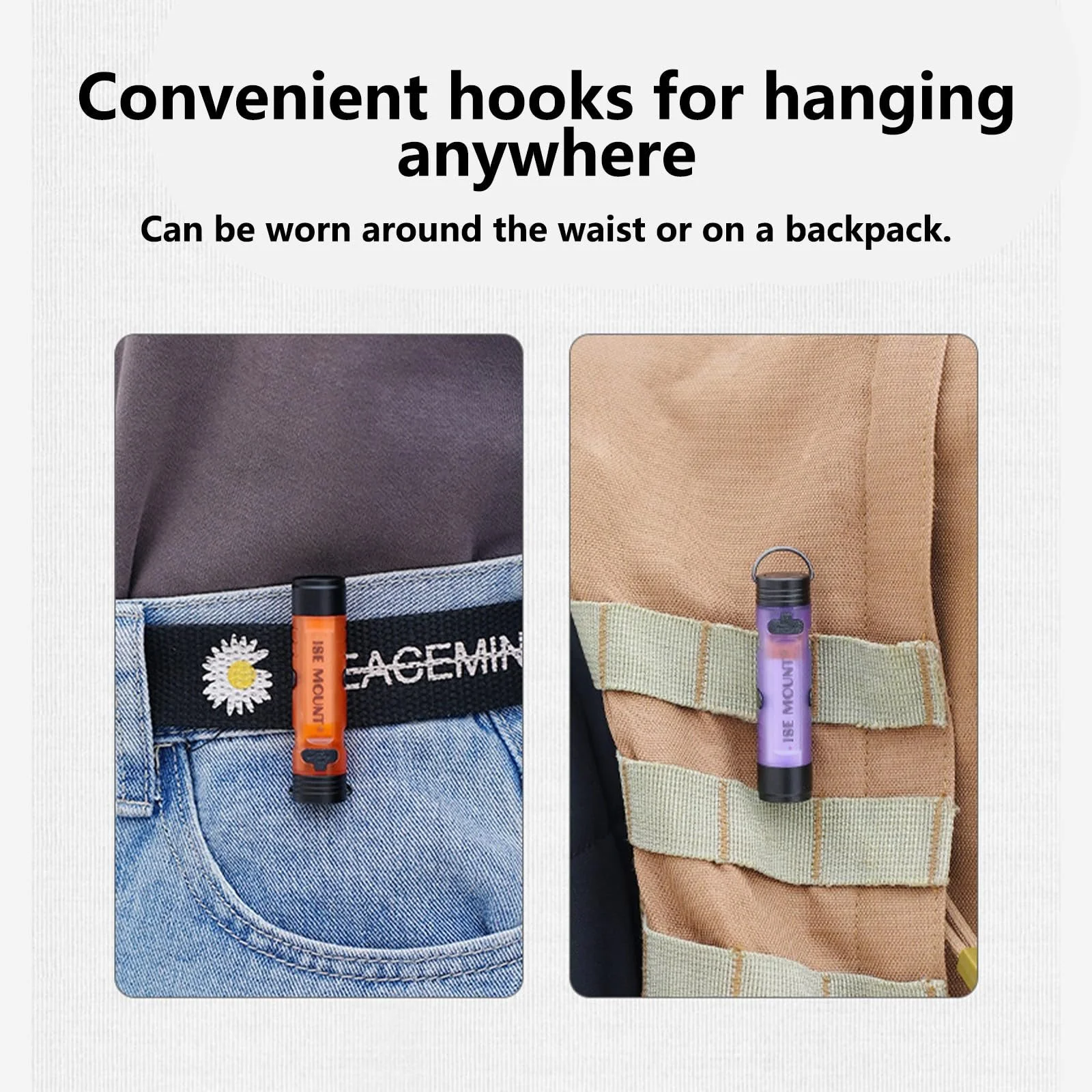 Ліхтар портативний з кліпсою і магнітом Акумуляторний LED, фото №4 Ліхтар портативний з кліпсою і магнітом Акумуляторний LED, фото №4