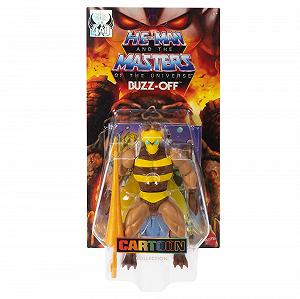 Фигурка Masters of the Universe Origins Cartoon Collection Buzz-Off, 14 см, лидер пчел с крыльями и очками, с метательным копьем synthetic.ua - Фото 1