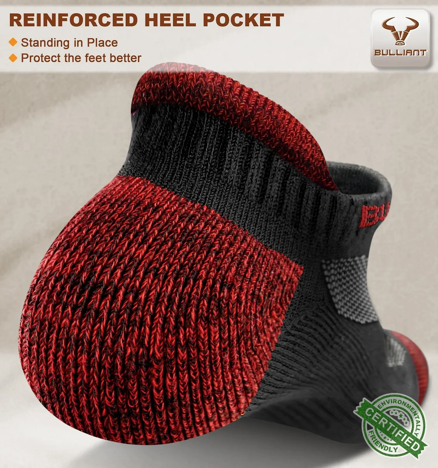 Шкарпетки BULLIANT Ankle 6 пар, фото №4 Шкарпетки BULLIANT Ankle 6 пар, фото №4