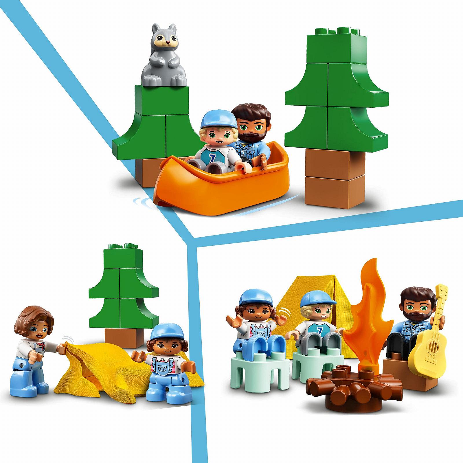Блоки LEGO Duplo Town Family Adventure з будинком на колесах, фото №8