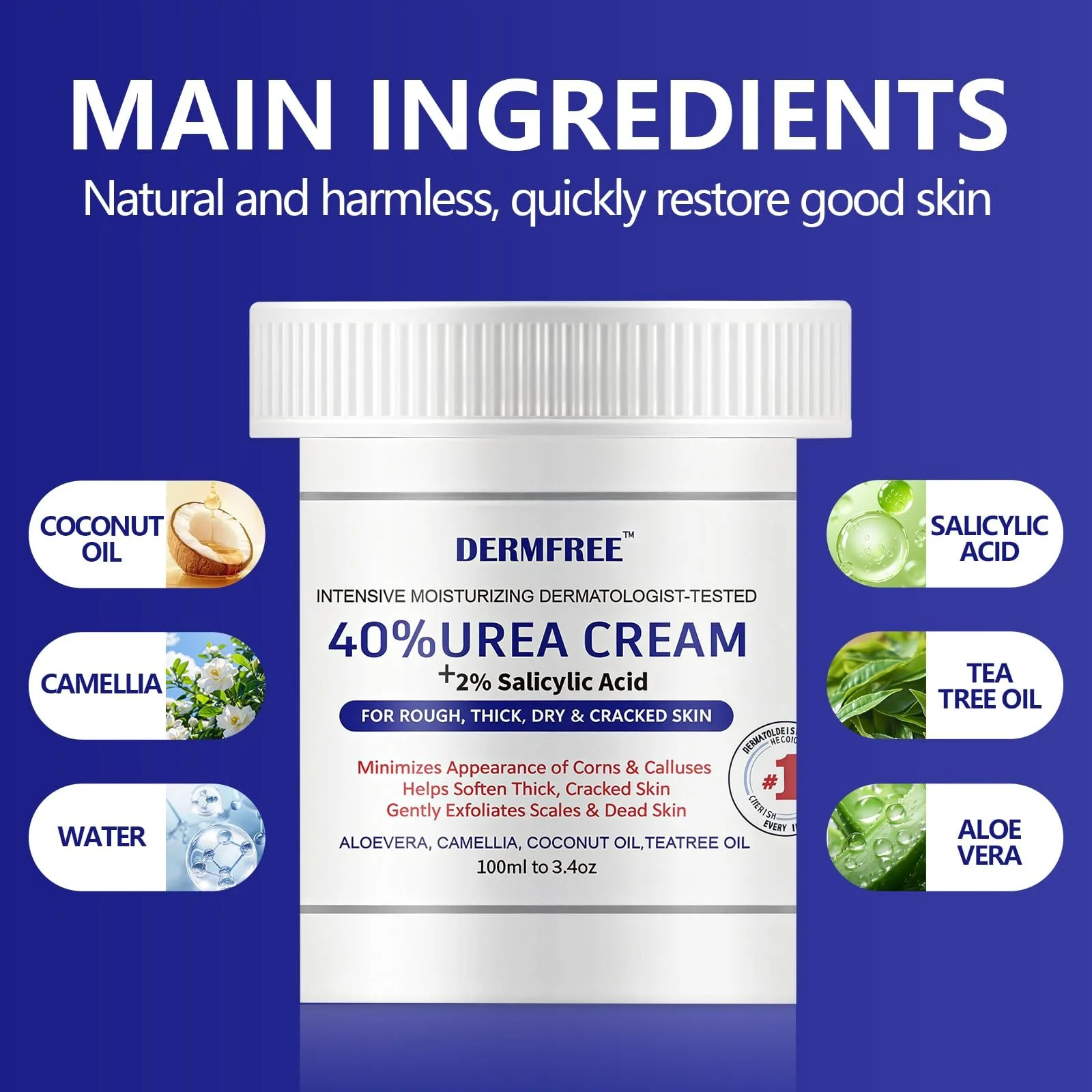 Крем для ухода за ногами Hydrating and Anti-Cracking увлажняющий, против трещин, 100 мл, фото №5 Крем для ухода за ногами Hydrating and Anti-Cracking увлажняющий, против трещин, 100 мл, фото №5