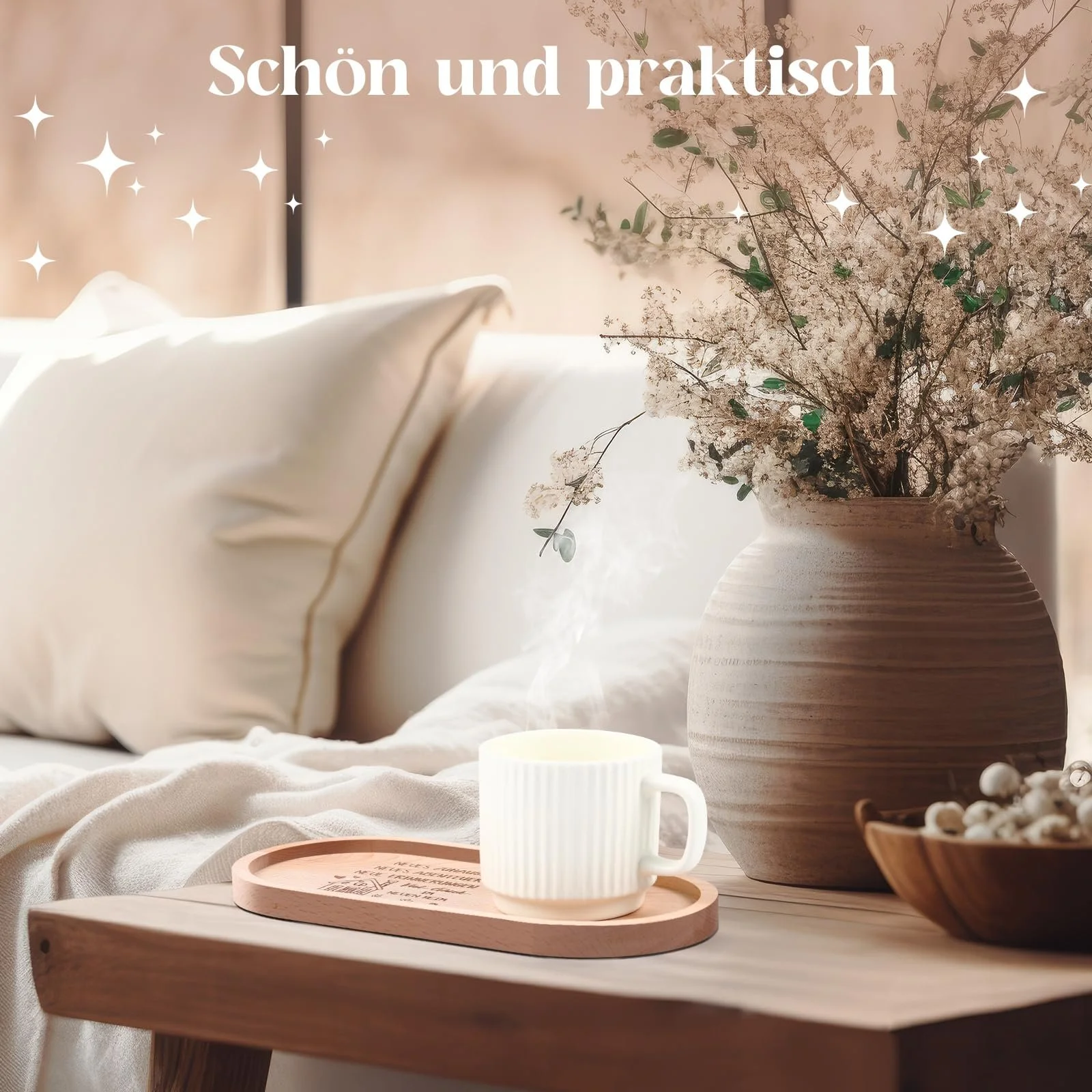 Таця дерев'яна Hestya з гравіюванням Щасти у новому домі, фото №5 Таця дерев'яна Hestya з гравіюванням Щасти у новому домі, фото №5