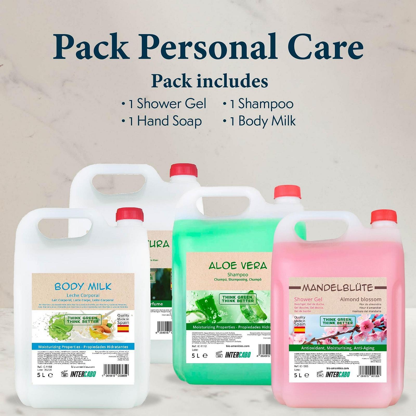 Набір для догляду за тілом Eco Natura 4 x 5 л, фото №2