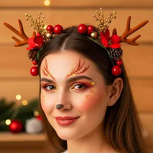 Обруч Unicra Рождественский цветок - Фото 1