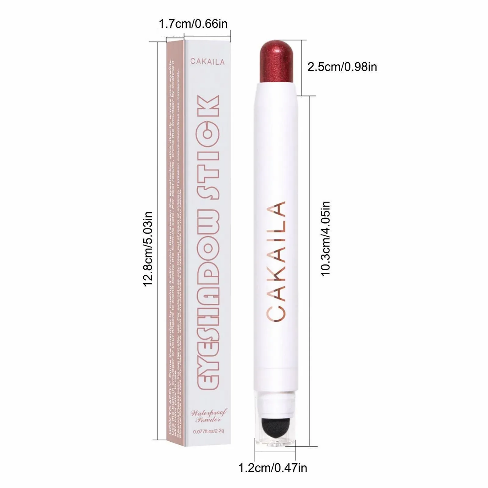 Карандаш-тени для глаз Idezek, кремовый, двухсторонний, автоматический, фото №5 Карандаш-тени для глаз Idezek, кремовый, двухсторонний, автоматический, фото №5