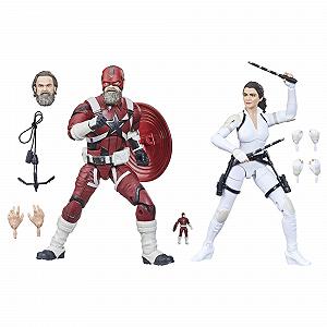 Фігурки Hasbro Marvel Legends Series Avengers Червоний Вартовий та Меліна Востокофф 15 см, набір з 2 - Фото 1