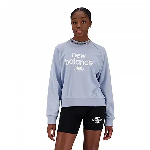 Жіноча флісова толстовка New Balance Nb Essentials Graphic Crew - Фото 1