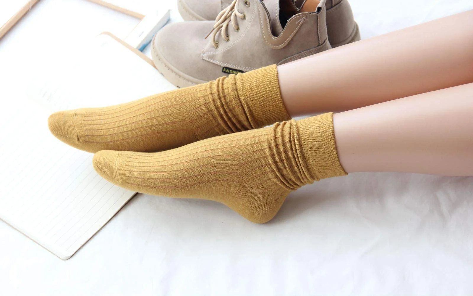 Шкарпетки 10 пар Жіночі Однотонні, фото №4