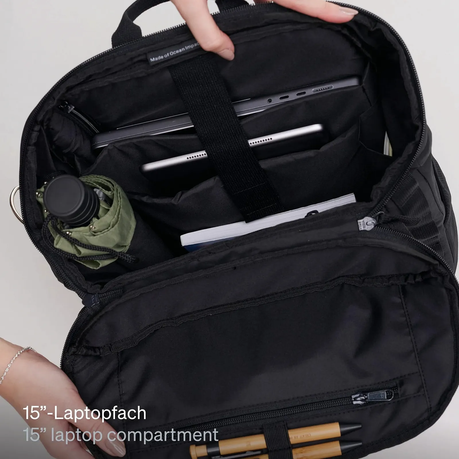 Рюкзак GOT BAG Pro Pack з відділенням для ноутбука 16 дюймів водовідштовхувальний, фото №4