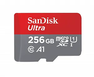 Карта памяти SanDisk Ultra MicroSDXC 256 ГБ + SD-адаптер 100 МБ/с Class 10 U1 - Фото 1