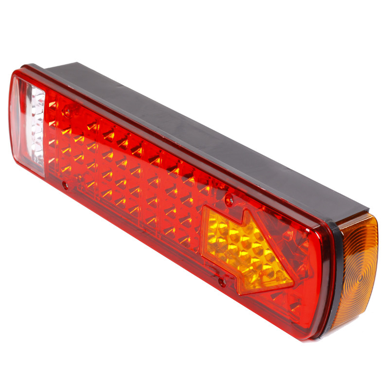 Фонарь задний 6-ти секционный со стрелкой скругленный правый под провод SL-04-121 R, фото №2