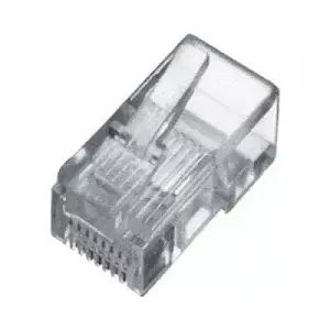 Коннектор DIGITUS RJ45 cat.5e UTP 100шт (A-MO8/8SF) - Фото 1