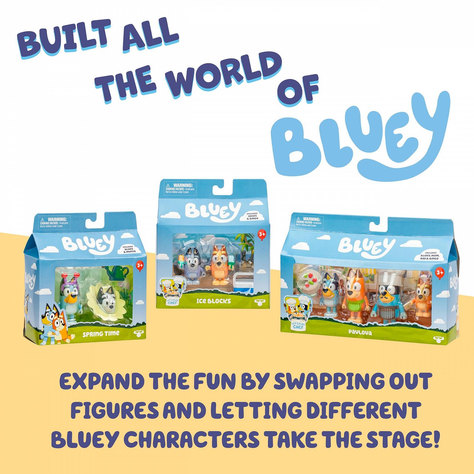 Фігурки BlueY Змагання в кафе, 4 шт (Біго, Бандит у кухарському капелюсі, Чілі та 2 аксесуари), 6-7,6 см, фото №6