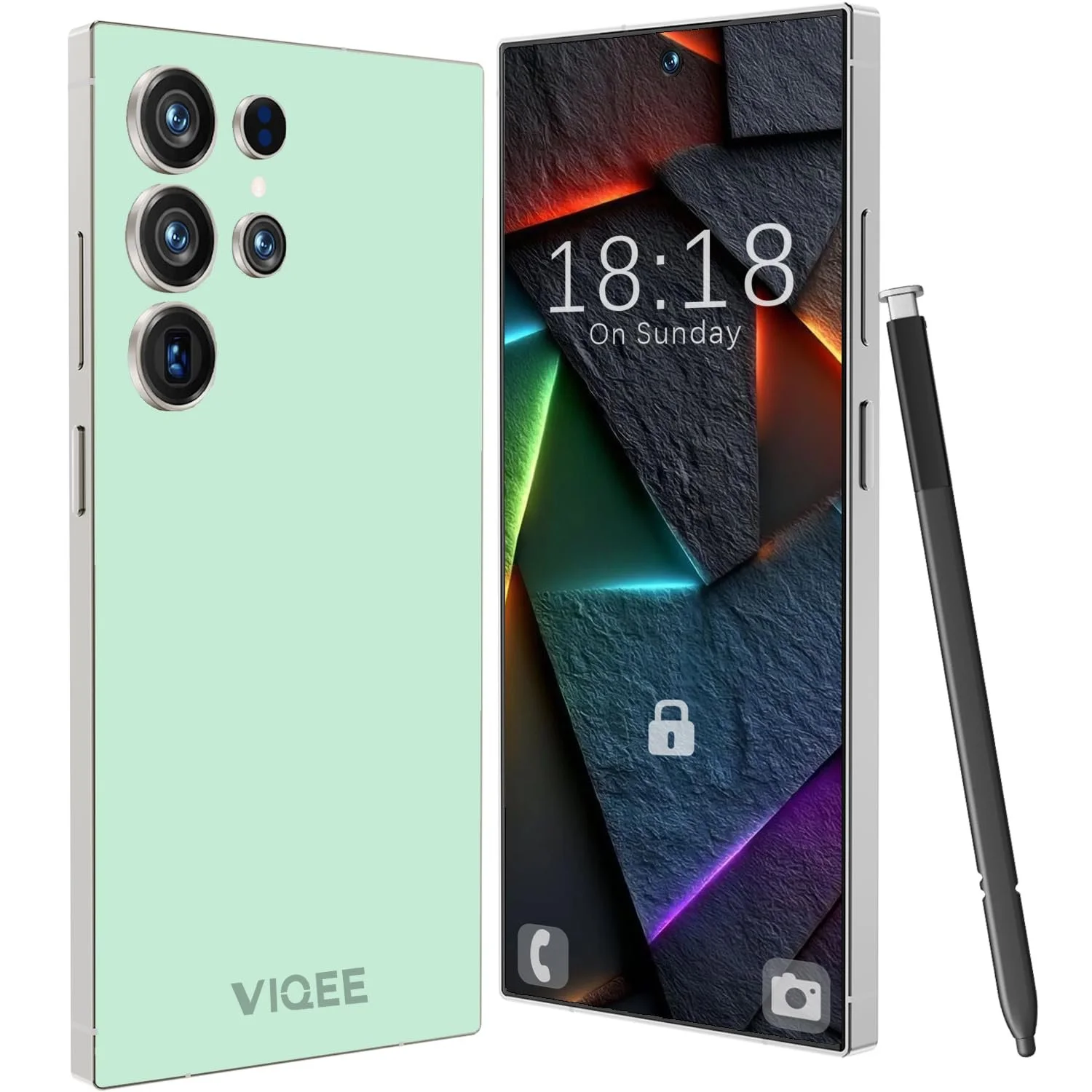 Смартфон Android Mobile Phone 8/256GB Green, фото №1 Смартфон Android Mobile Phone 8/256GB Green, фото №1