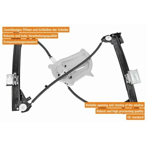 Склопідйомник VAICO V10-6893 VAG передній правий, фото №4 Склопідйомник VAICO V10-6893 VAG передній правий, фото №4