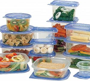 Набір контейнерів для зберігання продуктів ROYAL SWISS 104 шт. з кришками BPA Free synthetic.ua - Фото 1
