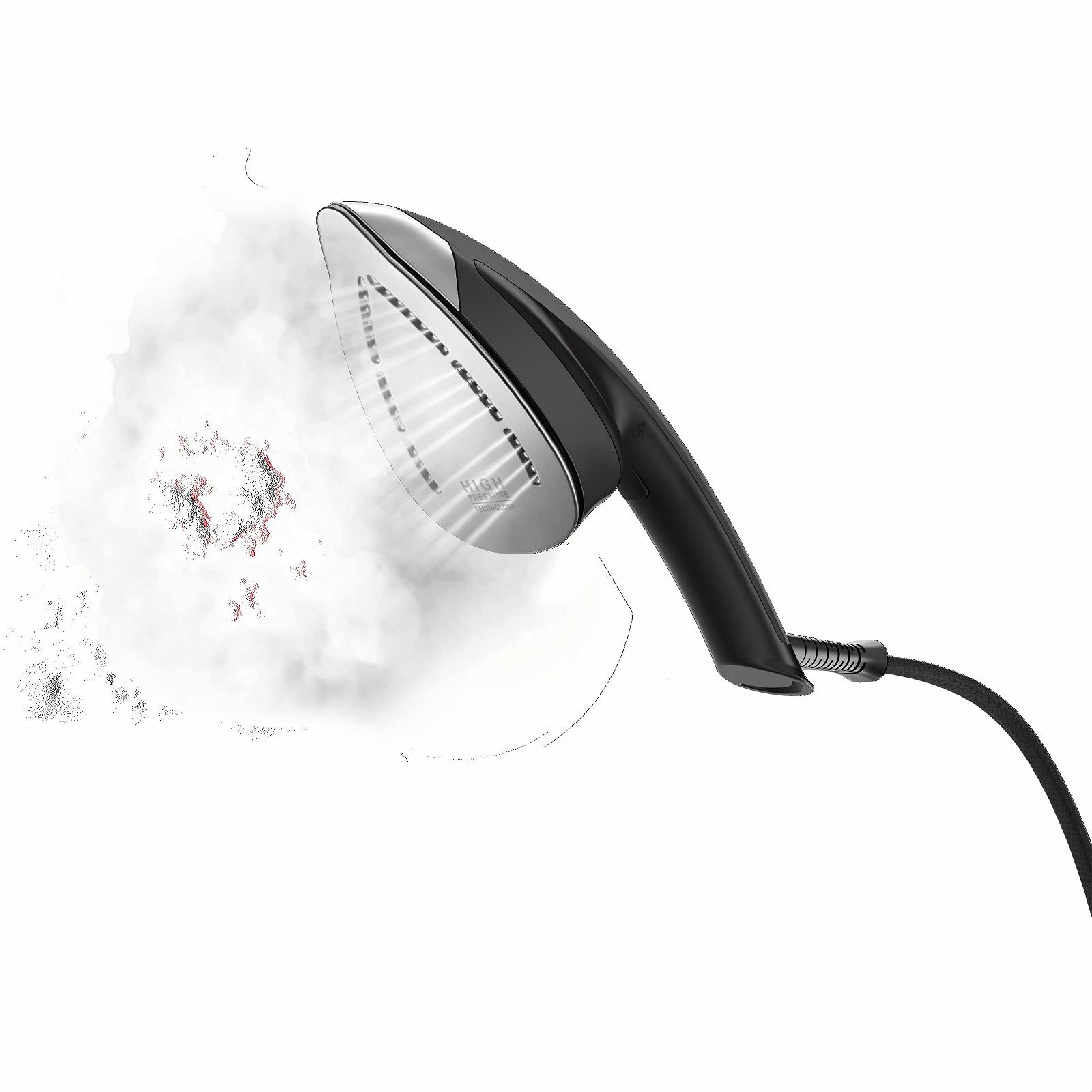 Мультифункциональный отпариватель Rowenta IXEO Power QR2021 QR2021D1 2170 Вт Пластина из нержавеющей стали 1,1 л Синий/Черный, фото №7