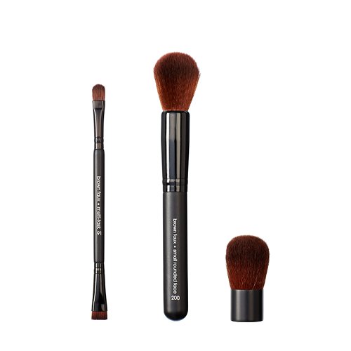 Набір пензлів для обличчя VEGAN LOVE multi Task small Rounded і small Buki, фото №1