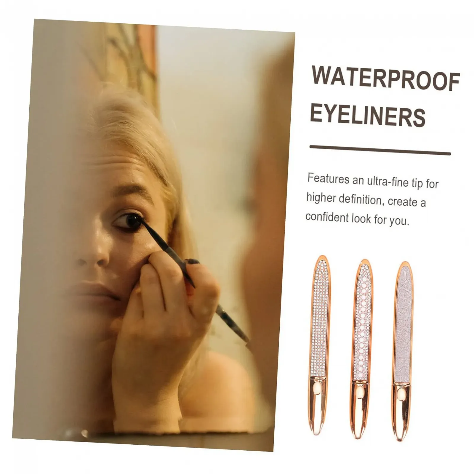 Подводка Ipetboom для глаз Коричневый, набор 3 шт, фото №4