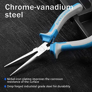 Тонкогубцы SPEEDWOX 15,24 см с удлиненными губками synthetic.ua - Фото 1