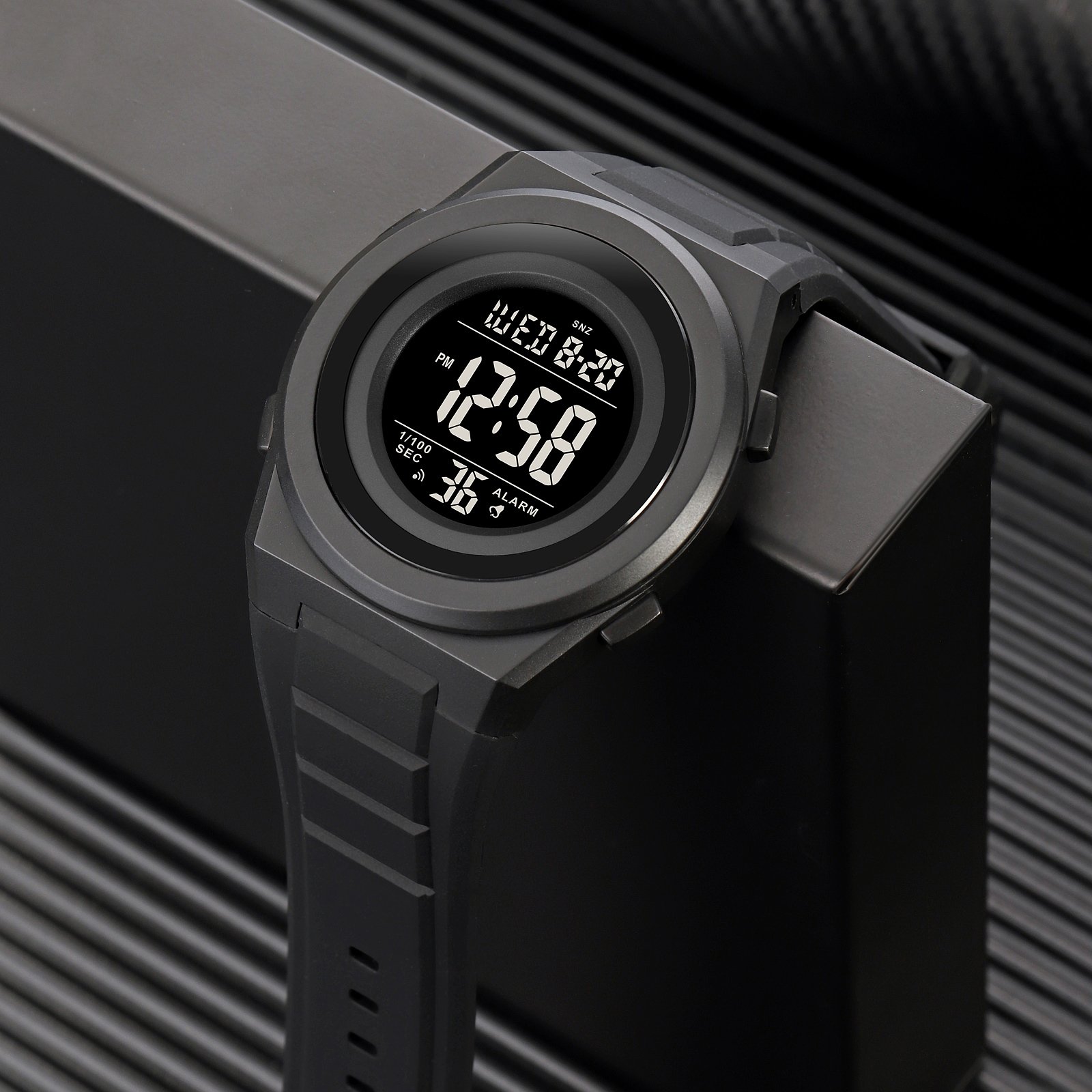 Годинник Skmei 2080BKBK Black-Black, фото №4