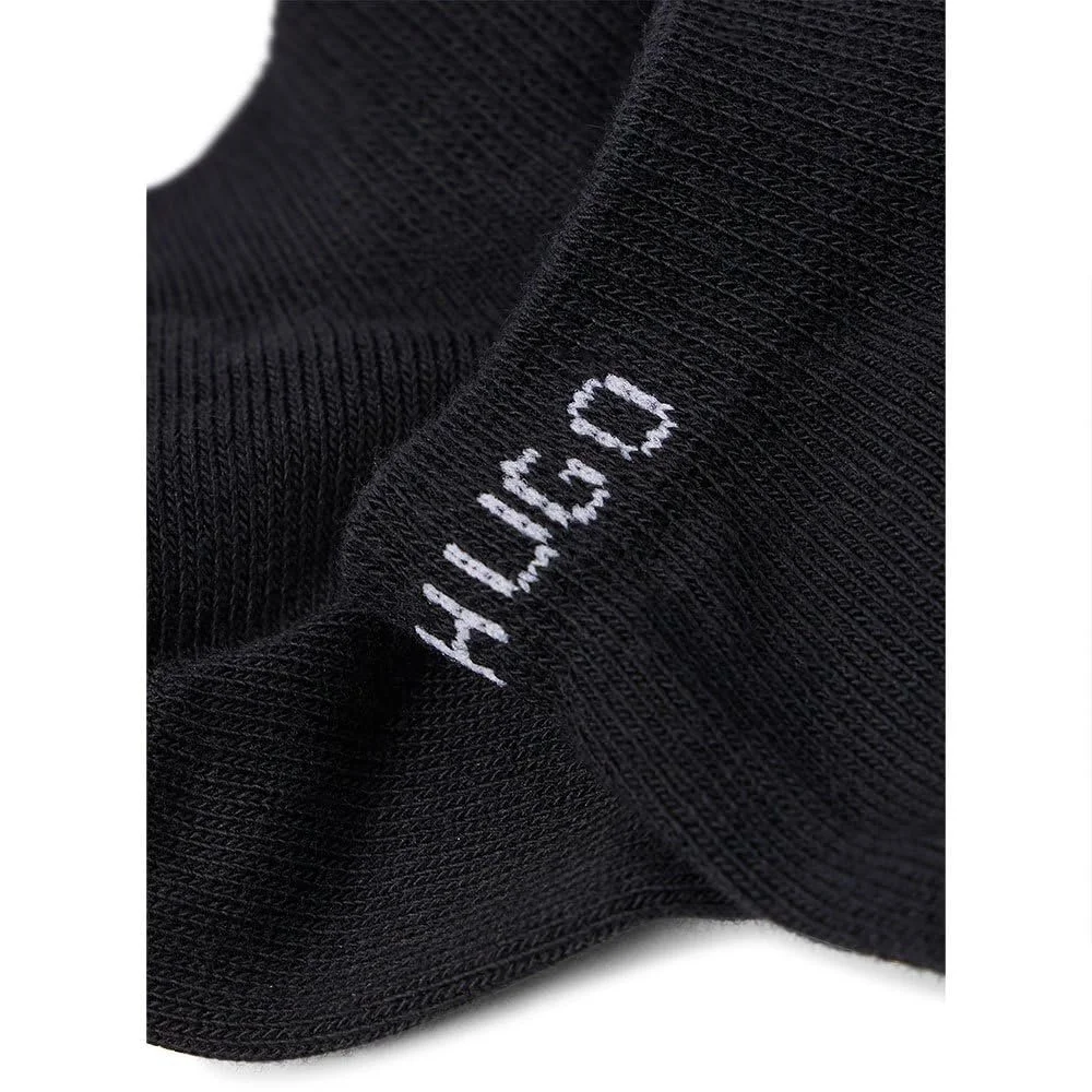 Шкарпетки HUGO Trainer Жіночі Чорний 1, фото №3
