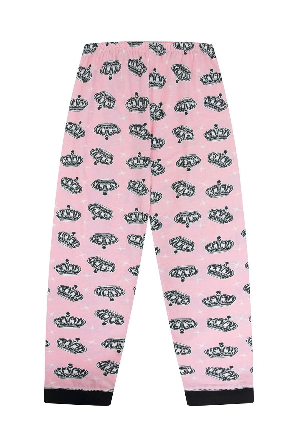 Піжама для дівчат Рожева Чорна Довга, фото №6 Піжама для дівчат Рожева Чорна Довга, фото №6