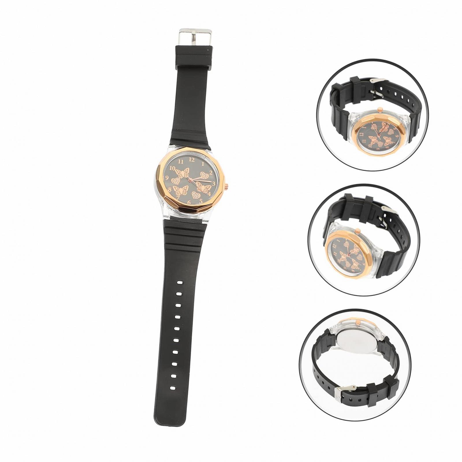 Женские часы Healvian с силиконовым ремешком и дизайном бабочки, фото №9