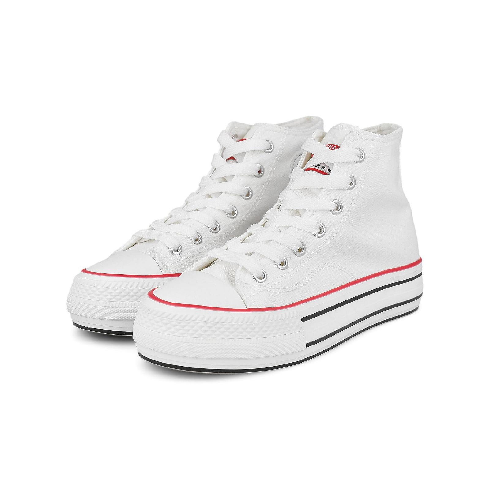 Кеди PAYMA Текстильні Кеди для Жінок та Чоловіків Hi-Top Low Top Low High Прості та на Платформі Гумова Підошва Чорний Червоний Синій Білий, фото №7