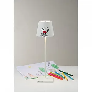 Настільна лампа Zafferano Lampes à Porter Poldina x Peanuts Heart акумуляторна IP65 synthetic.ua - Фото 1