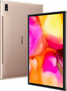Планшет 10.1" Full HD Blackview OSCAL Pad 8 4/64Gb 4G 2-SIM 8 ядер Android 11 6580 mAh Rose Gold - Фото 1