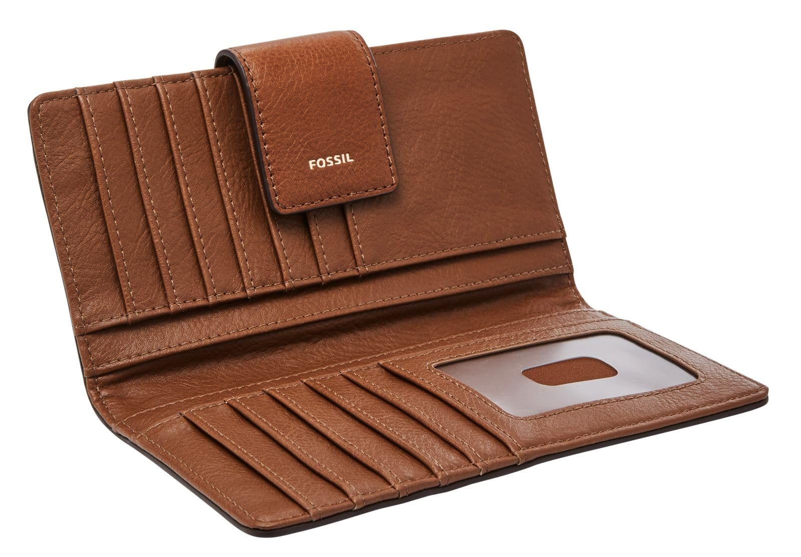 Гаманець Жіночий Fossil Logan RFID Tab Clutch Довжина 17,1 см x Ширина 1,9 см x Висота 8,9 см, фото №2