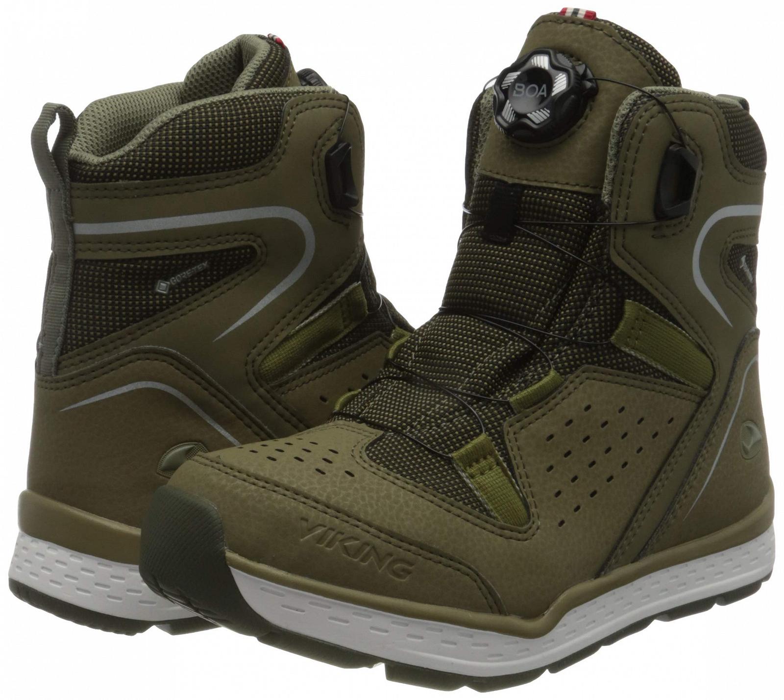 Ботинки зимние Viking Espo Boa GTX Honey Navy, унисекс, детские, размер 28 EU, фото №7