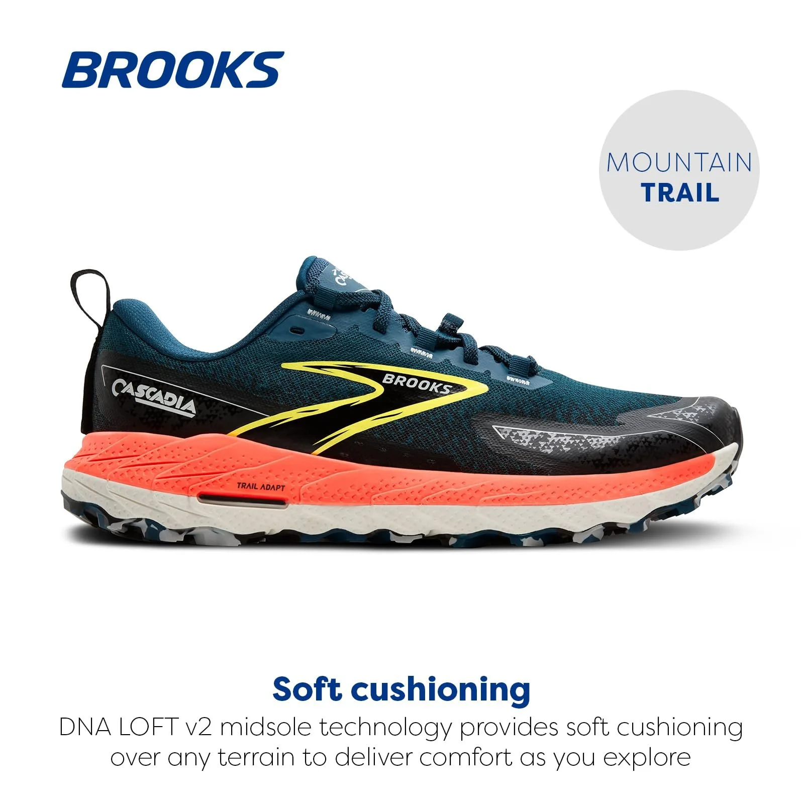 Чоловічі Кросівки Brooks Cascadia 18, фото №2