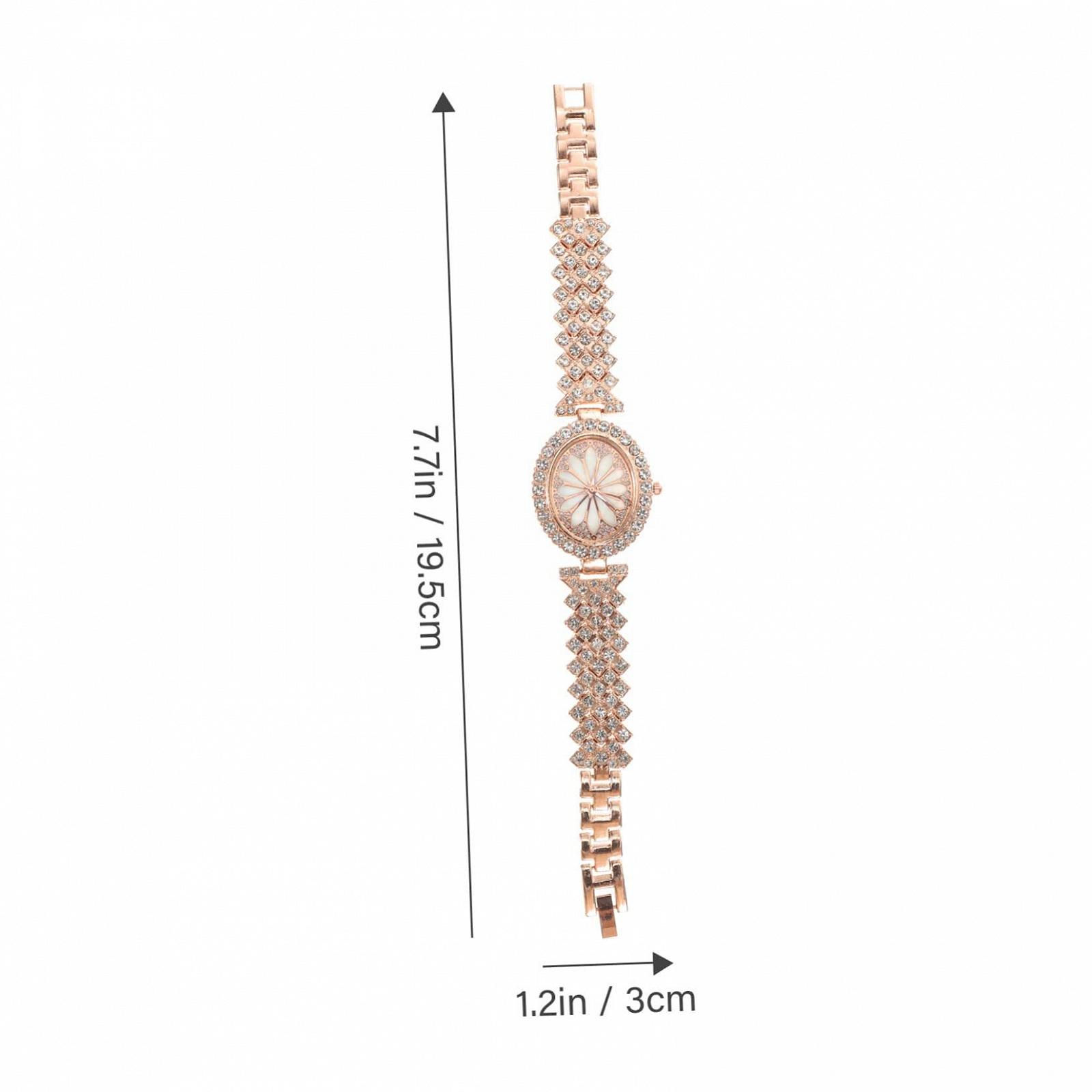 Жіночий годинник PartyKindom, жіночий, декоративний, металевий, рожевий, фото №2 Жіночий годинник PartyKindom, жіночий, декоративний, металевий, рожевий, фото №2