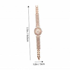 Женские часы PartyKindom, женские, декоративные, металлические, розовый synthetic.ua - Фото 1