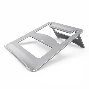 Подставка для ноутбука Hama Aluminium, серебристая - Фото 1