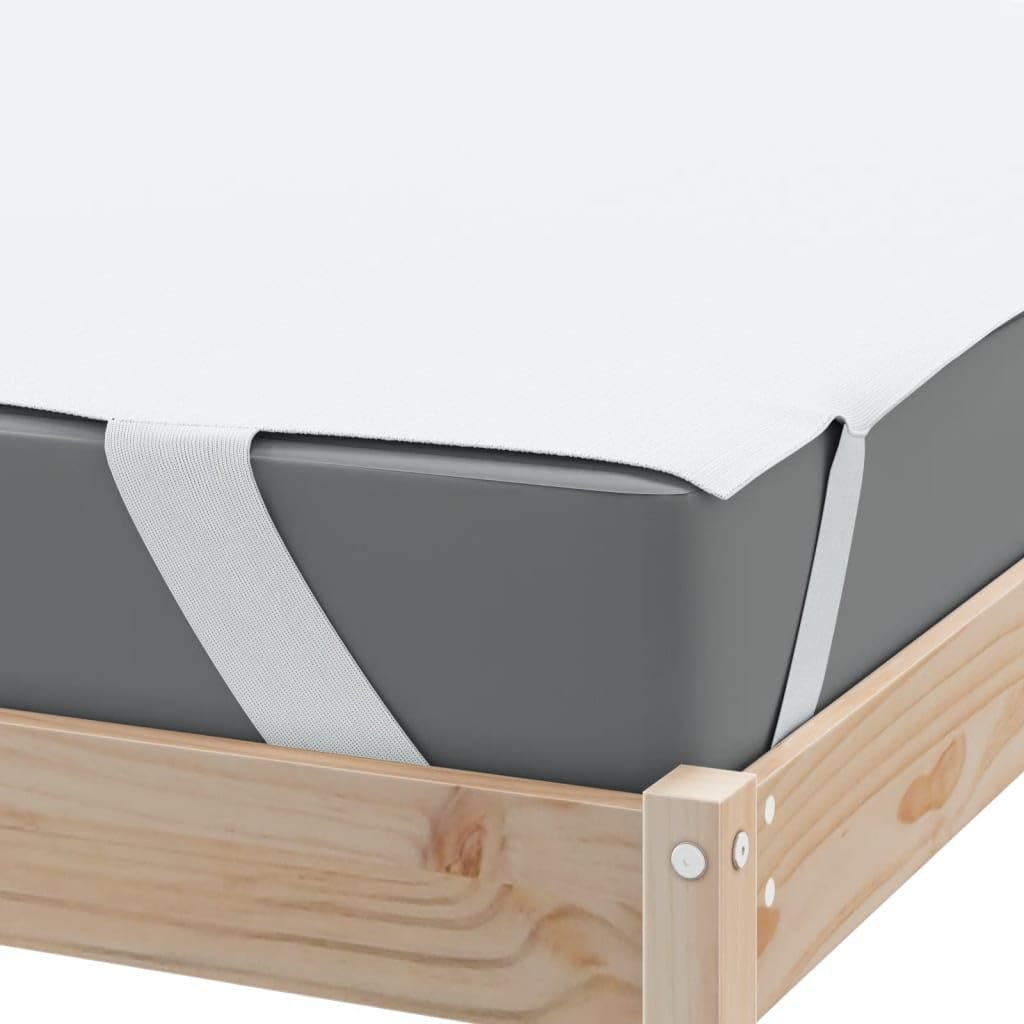 Наматрасник Home Garden 180 x 220 см, водонепроницаемый, белый, фото №5