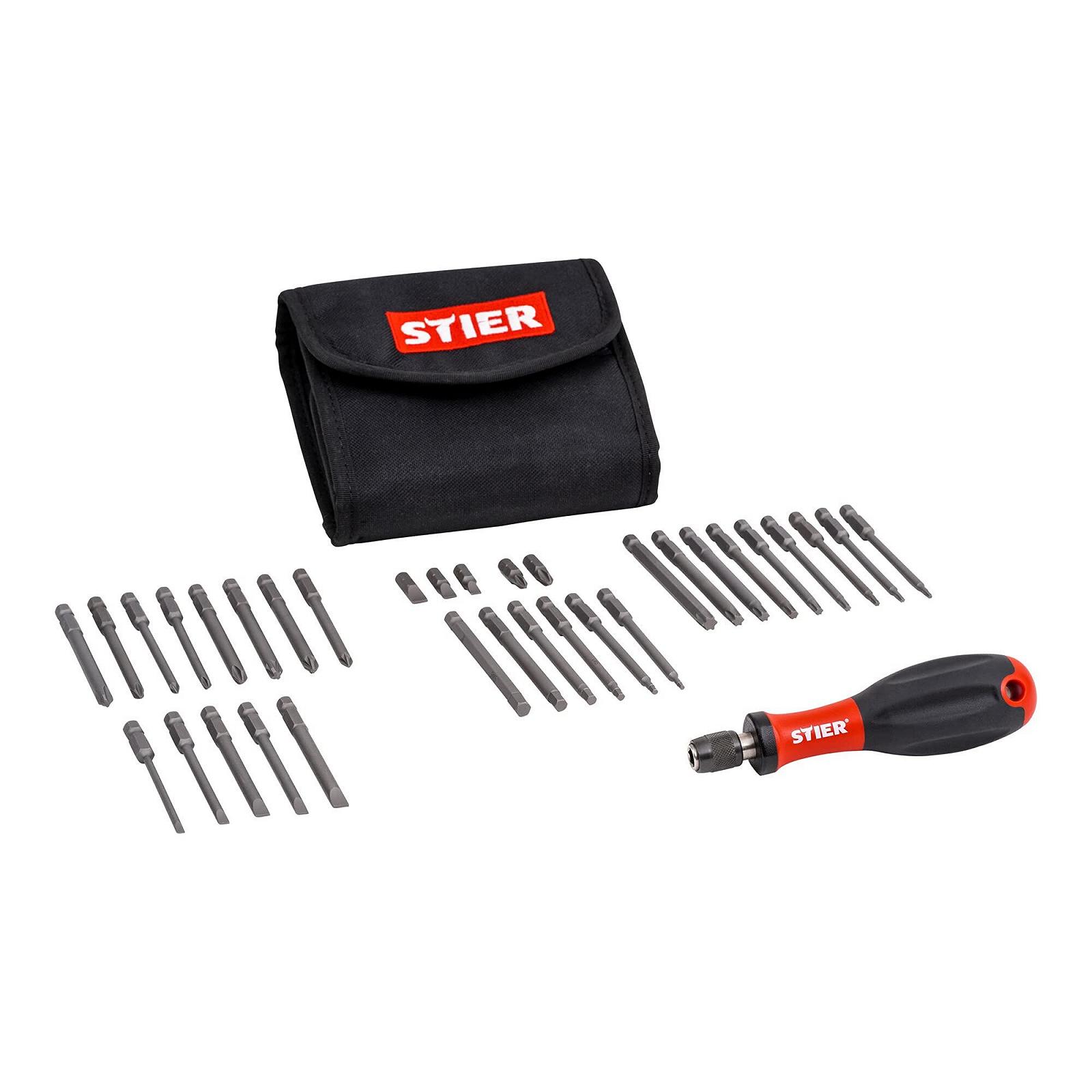 Набір викруток STIER з змінними лезами 38 шт текстильна сумка, фото №5 Набір викруток STIER з змінними лезами 38 шт текстильна сумка, фото №5